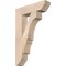 Ekena Millwork Balboa Slat Smooth Bracket, Douglas Fir, 3 1/2"W x 16"D x 24"H BKT04X16X24BOA06SDF - alternate 1